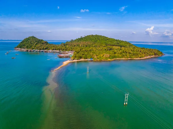 Vista Aérea Isla Koh Phithak Chumphon Tailandia Sureste Asiático — Foto de Stock