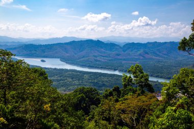 Ranong, Tayland 'daki Khao Fa Chi ViewPoint, Güney Doğu Asya