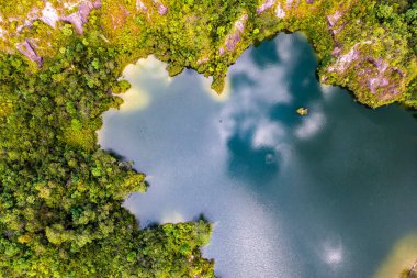 Hat Som Paen 'deki Ranong Kanyon Parkı, Tayland, Güney Doğu Asya