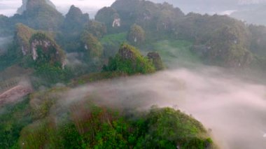 Rice terraces near Doi Tapang in Chumphon, Thailand