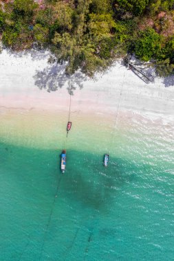 Ranong, Tayland 'daki Koh Phayam plajı. Yüksek kalite fotoğraf