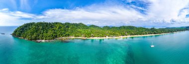 Ranong, Tayland 'daki Koh Phayam plajı. Yüksek kalite fotoğraf