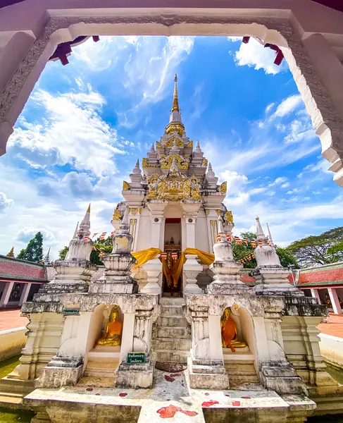 Wat Phra Boromathat Chaiya Surat Thani Thailand High Quality Photo — Fotografia de Stock