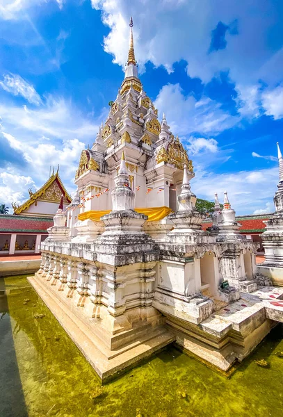 Wat Phra Boromathat Chaiya Surat Thani Thailand High Quality Photo —  Fotos de Stock