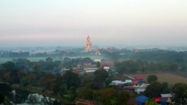 Big Buddha during sunset at Wat Muang in Ang Thong, Thailand, south east asia