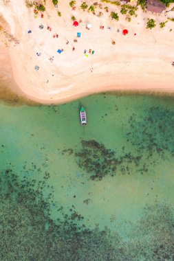 Mae Haad beach in koh Phangan, Surat Thani, Thailand, south east Asia