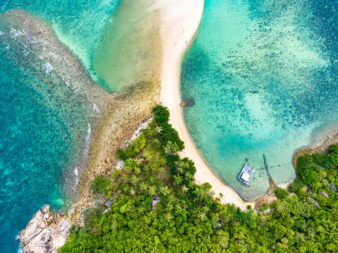 Mae Haad beach in koh Phangan, Surat Thani, Thailand, south east Asia