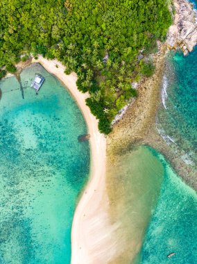 Mae Haad beach in koh Phangan, Surat Thani, Thailand, south east Asia
