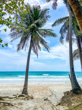 Haad Rin beach or Hat Rin in Ko Pha Ngan, Thailand, south east Asia