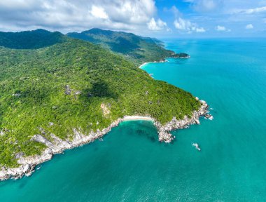 Haad Rin beach or Hat Rin in Ko Pha Ngan, Thailand, south east Asia