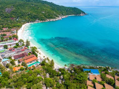 Haad Rin beach or Hat Rin in Ko Pha Ngan, Thailand, south east Asia