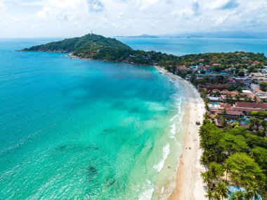 Haad Rin beach or Hat Rin in Ko Pha Ngan, Thailand, south east Asia