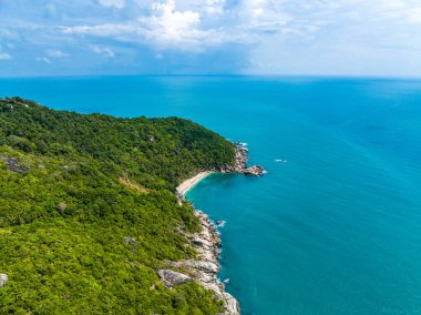 Haad Rin beach or Hat Rin in Ko Pha Ngan, Thailand, south east Asia