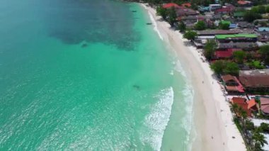 Haad Rin beach or Hat Rin in Ko Pha Ngan, Thailand, south east Asia