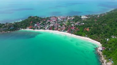 Haad Rin beach or Hat Rin in Ko Pha Ngan, Thailand, south east Asia