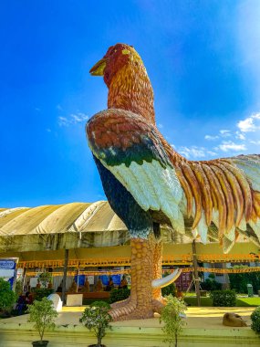 Ai Kai Wat Chedi chicken temple in Nakhon Si Thammarat, Thailand. High quality photo