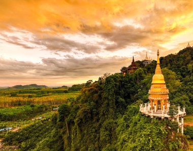 Thamma Park or Ban Khao Na Nai, temple complex in Surat Thani, Thailand, south east asia