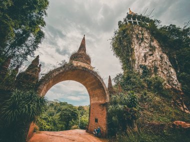Thamma Park or Ban Khao Na Nai, temple complex in Surat Thani, Thailand, south east asia