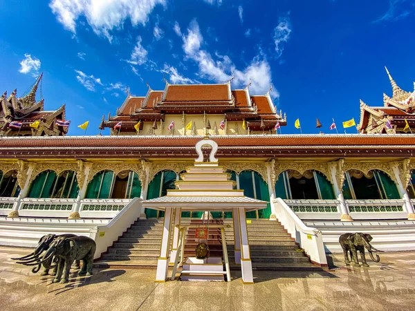 Kai Wat Chedi Chicken Temple Nakhon Thammarat Thailand High Quality — Fotografia de Stock