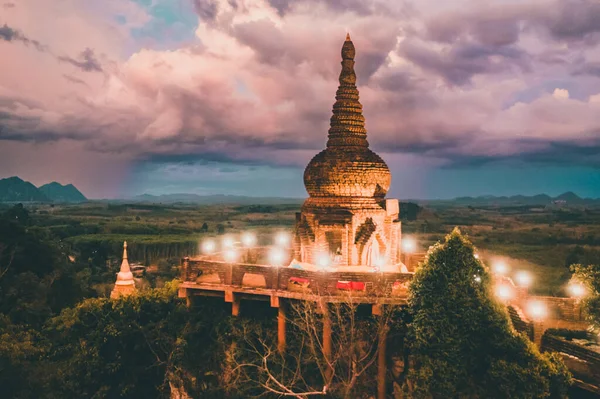 Thamma Park Ban Khao Nai Temple Complex Surat Thani Thailand —  Fotos de Stock