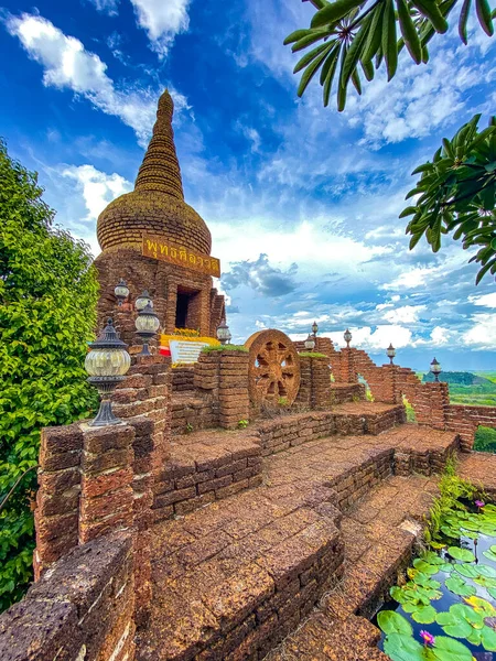 Thamma Park Ban Khao Nai Temple Complex Surat Thani Thailand — Fotografia de Stock