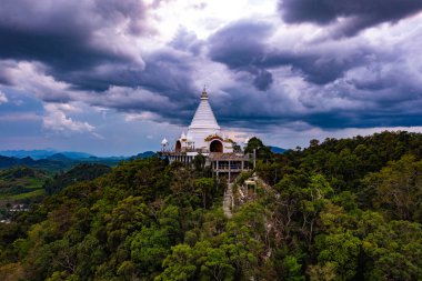 Thamma Park or Ban Khao Na Nai, temple complex in Surat Thani, Thailand, south east asia