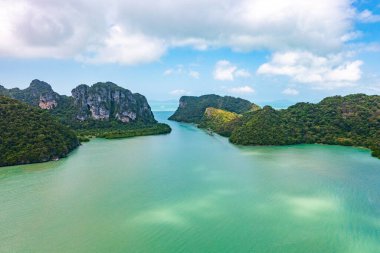 Wooden bridge at Ao Talet Ecotourism Group Tambon Thong Nian, Nakhon si Thammarat, Thailand, south east asia
