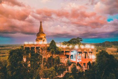 Thamma Park or Ban Khao Na Nai, temple complex in Surat Thani, Thailand, south east asia
