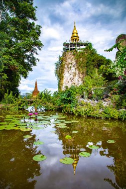 Thamma Park or Ban Khao Na Nai, temple complex in Surat Thani, Thailand, south east asia