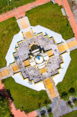 Khanom City Pillar Shrine in Nakhon Si Thammarat, Thailand. High quality photo