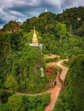Thamma Park or Ban Khao Na Nai, temple complex in Surat Thani, Thailand, south east asia