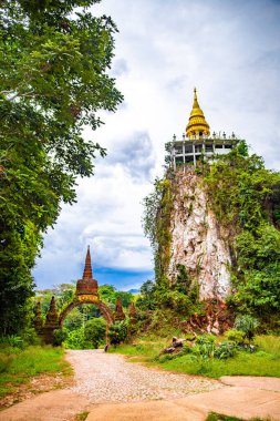 Thamma Park or Ban Khao Na Nai, temple complex in Surat Thani, Thailand, south east asia