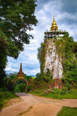 Thamma Park or Ban Khao Na Nai, temple complex in Surat Thani, Thailand, south east asia