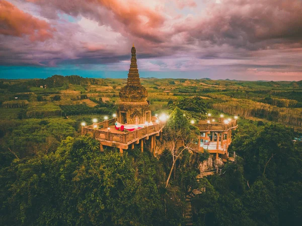 Thamma Park Ban Khao Nai Temple Complex Surat Thani Thailand — Foto Stock