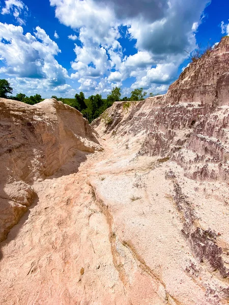 Nurn Sai Muang Kae Sand Dűne Nakhon Thammaratban Thaiföldön Kiváló — Stock Fotó