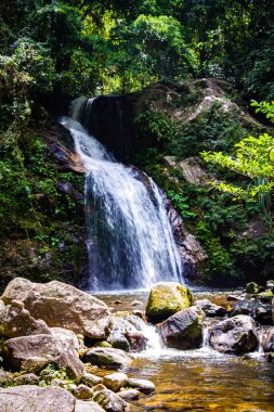 Tayland, Surat Thani 'deki Dat Fa Şelalesi. Yüksek kalite fotoğraf