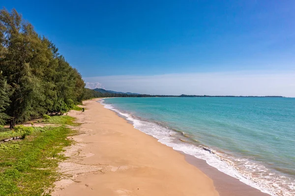 Veduta Aerea Della Spiaggia Khao Lak Thailandia Sud Est Asiatico — Foto Stock