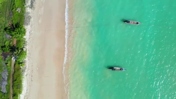 Vue Aérienne Plage Khao Lak Thaïlande Asie Sud Est — Video