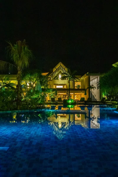 Khao Lak Tayland Bir Tatil Köyünün Havadan Görünüşü Yüksek Kalite — Stok fotoğraf