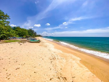 Khao Lak 'taki Natai Plajı, Phang Nga ili, Tayland, Güney Doğu Asya