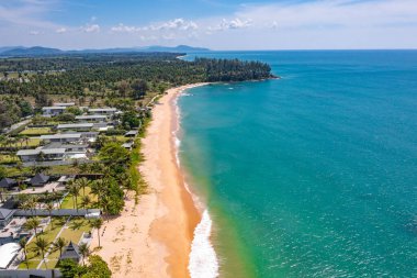 Khao Lak 'taki Natai Plajı, Phang Nga ili, Tayland, Güney Doğu Asya