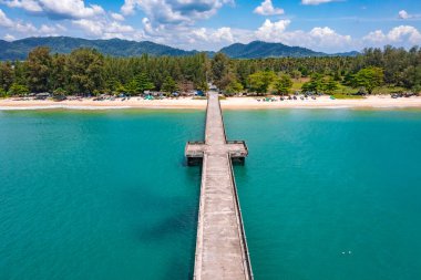 Khao Lak 'taki Natai Plajı, Phang Nga ili, Tayland, Güney Doğu Asya