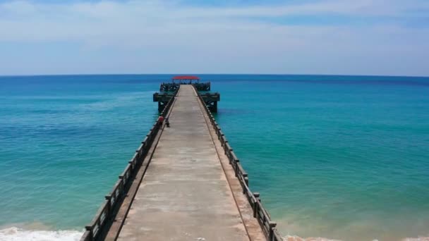 Natai Beach Khao Lak Provincie Phang Nga Thajsko Jihovýchodní Asie — Stock video