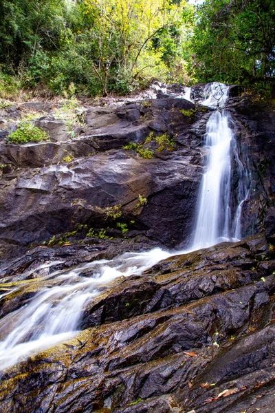 Cascata Namtok Lampee Phang Nga Thailandia Foto Alta Qualità — Foto Stock