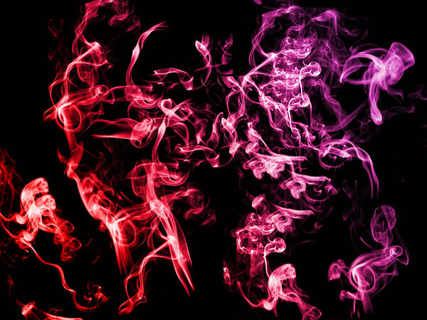 Smoke with gradient