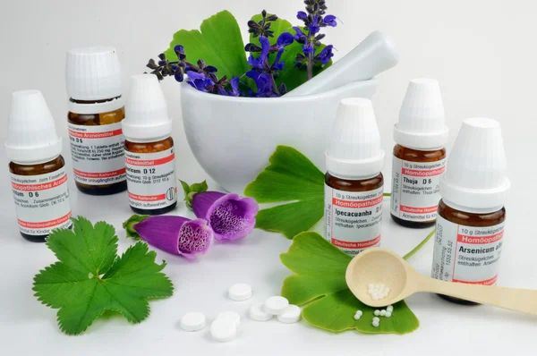Homeopatia — Zdjęcie stockowe