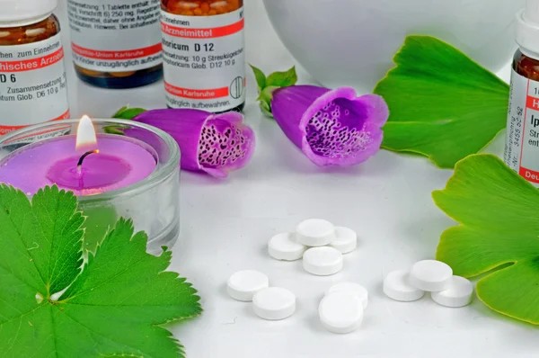 Homeopatia — Fotografia de Stock