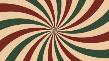 Güneş ışınları animasyonu. Güneş patlaması dönüyor. Işın ışığı