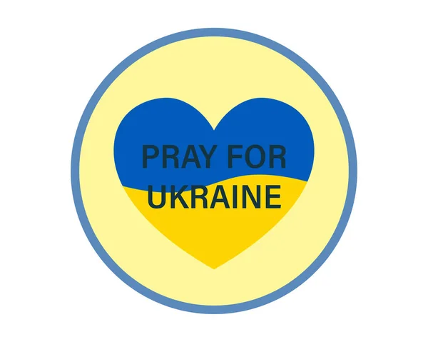 Save Ukraine concept. Grunge style flag of Ukraine. — Stock Vector