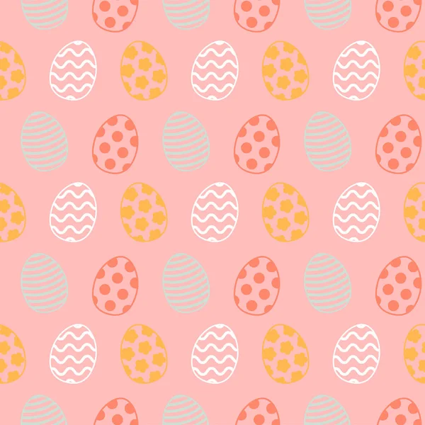 Paskalya yumurtası. Kusursuz Paskalya deseni. Vektör